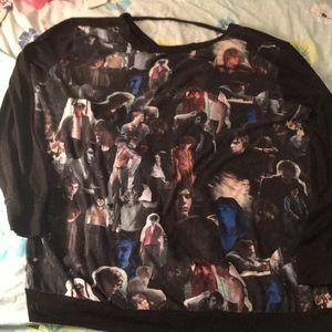AHS Evan Peters Collage Long Sleeve